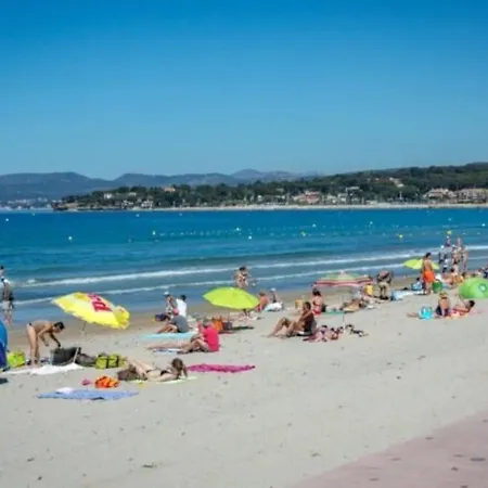 Plage & Soleil, Charmant Studio 5 Minutes A Pied Du Port Et De La Plage Saint-Cyr-sur-Mer Extérieur photo
